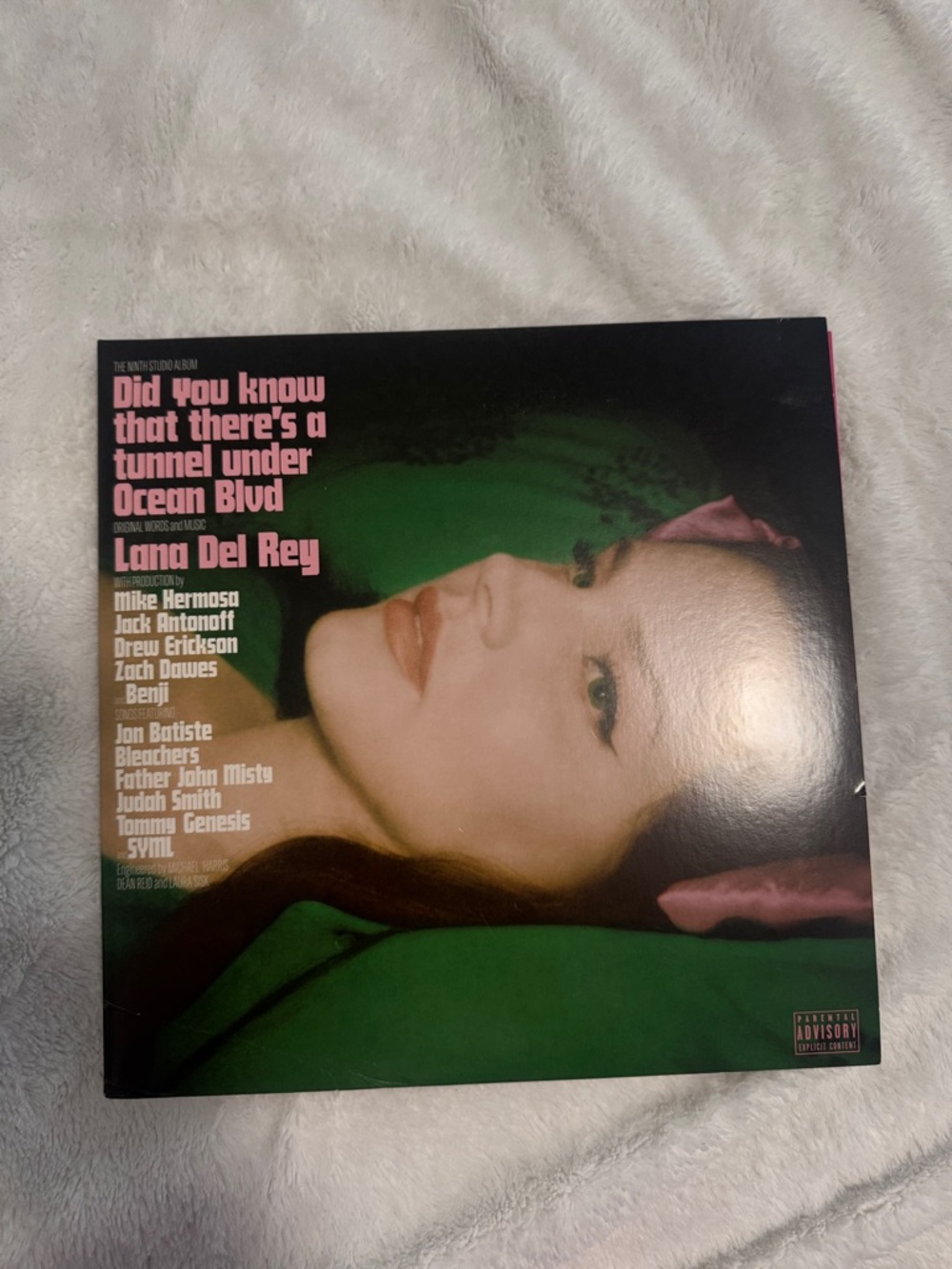 Lana Del Rey DYKTTATUOB AMAZON EXL. Album Cover Art Print